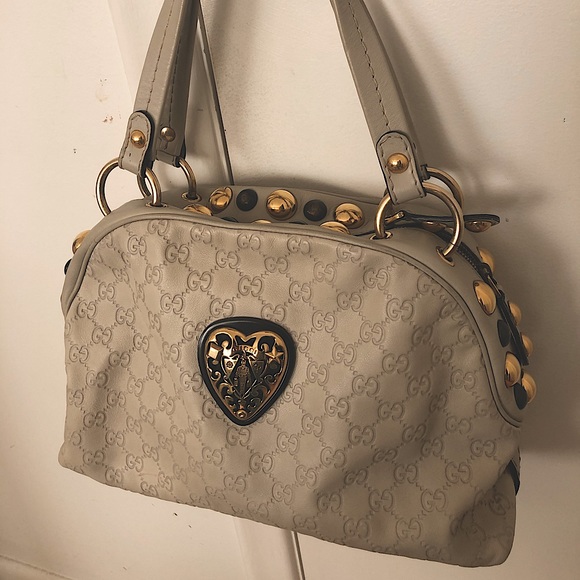 ❌SOLD!!!❌ Gucci babouska ivory dome bag - Picture 4 of 11